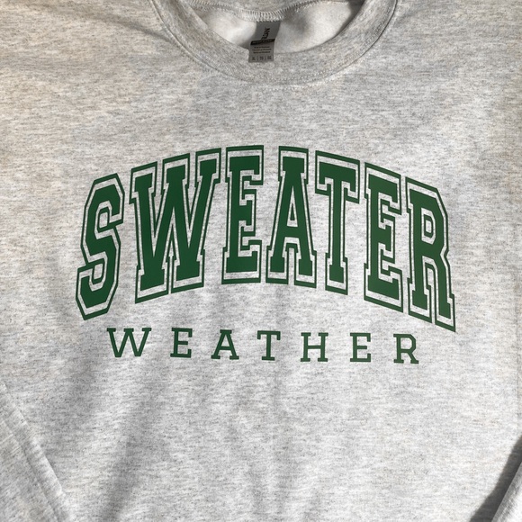 Sweater weather fall sweatshirt - Picture 2 of 7